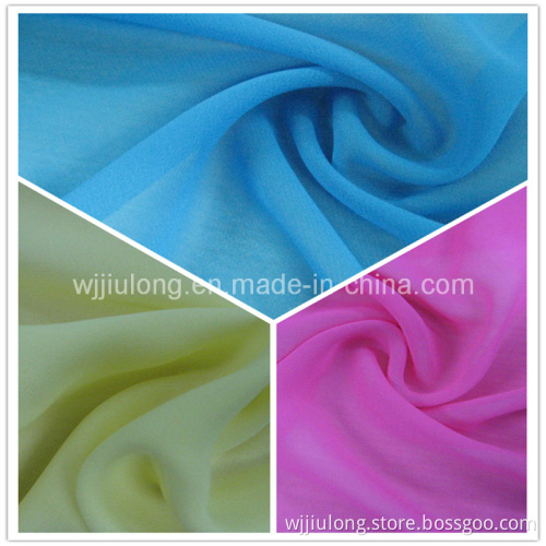 SGS Polyester Solid Chiffon/Georgette Fabric (JLF)
